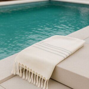 Bamboo & Turkish Cotton Soft Beach Bath Towel